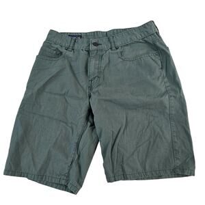 Patagonia chino shorts green mens size‎ 30 pockets 6983